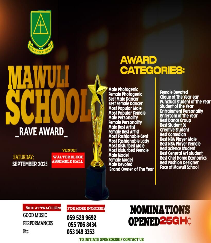 Vote for Mawuli School Rave Award on OpenCastGH in Ghana – Award Voting Platform